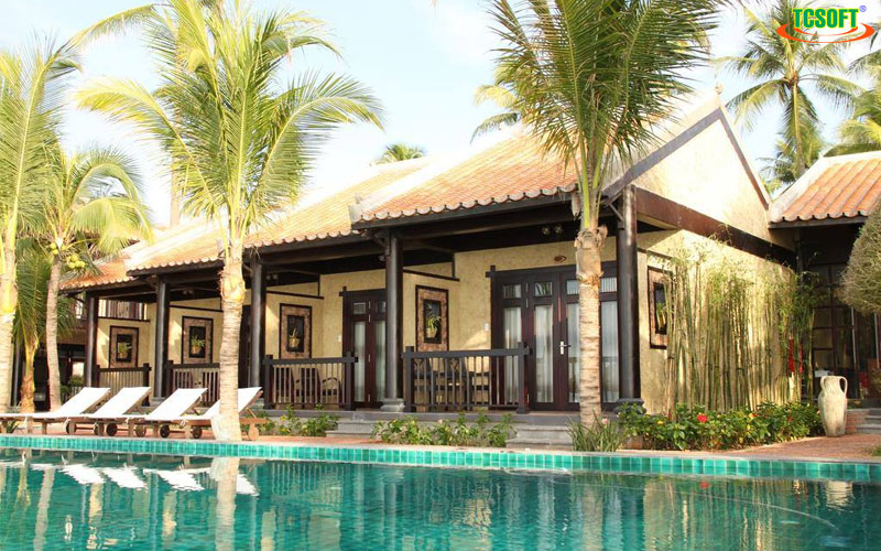Resort làng sen Mũi Né LOTUS VILLAGE RESORT - TCSOFT HOTEL