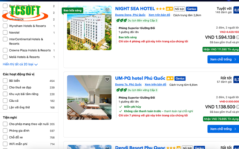 Một số mẹo nhỏ giúp bạn tối ưu hiện thị khách sạn trên booking