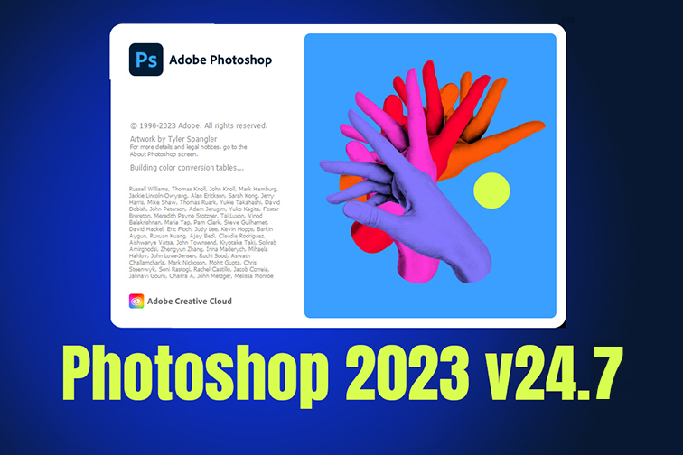 Adobe Photoshop 2023 - Link tải nhanh google Drive cho Macbook (intel + Chip M)