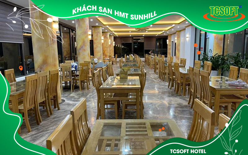 HMT SUN HILL sử dụng TCSOFT HOTEL để quản lý khách sạn